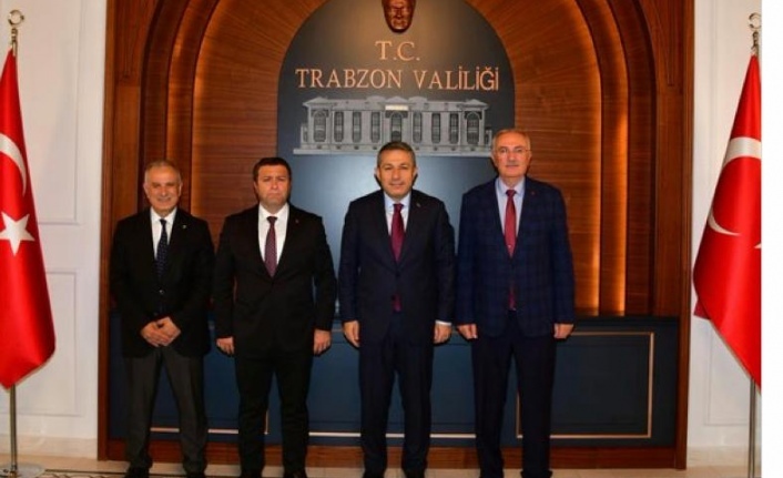 Kaymakam Ocak, Vali Şahin’i ziyaret etti