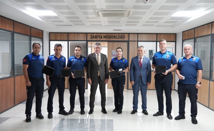 ORTAHİSAR’DA DİJİTAL DÖNÜŞÜM SÜRÜYOR: ZABITA İŞLEMLERİNDE TABLET DÖNEMİ BAŞLADI