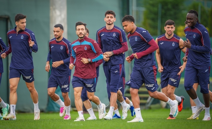 Trabzonspor’da Hearts Maçı Hazırlıkları Başladı