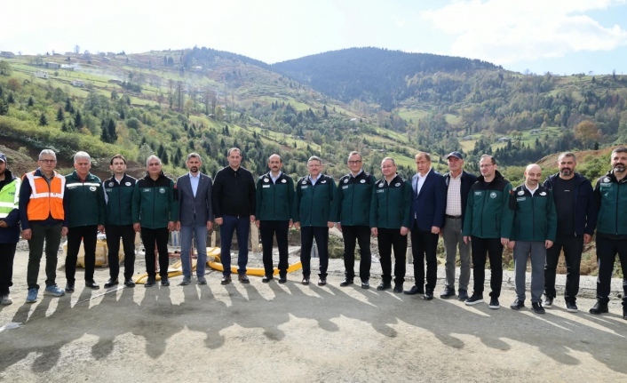 UÇARSU GÖLETİ TRABZON’UN SU İHTİYACINA NEFES OLACAK