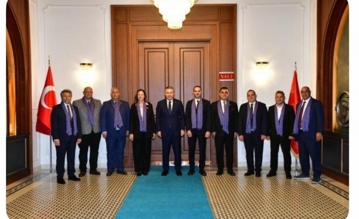 Vali Şahin, KKTC Trabzon Başkonsolosu Demirel’i kabul etti