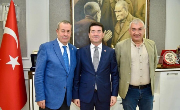 Başkanlar Ahmet Kaya’yı ziyaret ettiler