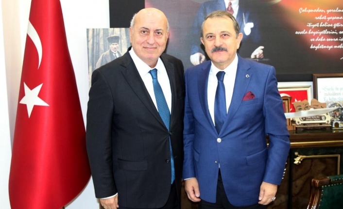 Başkan erdem başkan Koçal ziyaret etti