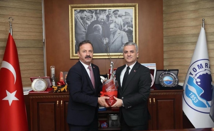 Başkan Ağıralioğlu başkan bıyık’ı ziyaret etti