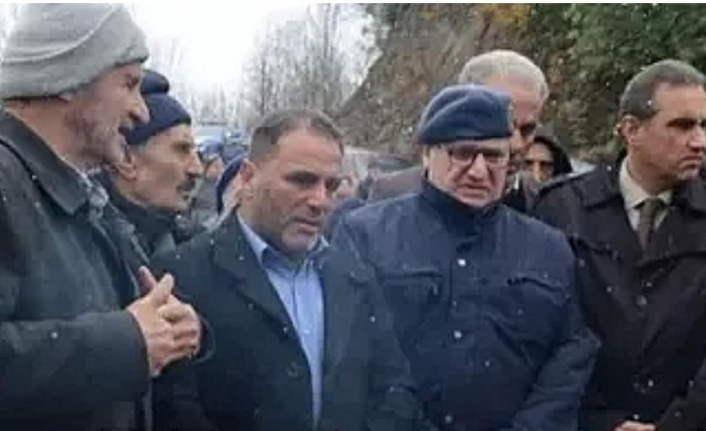 Yomra’da Taş ocağına tepki.