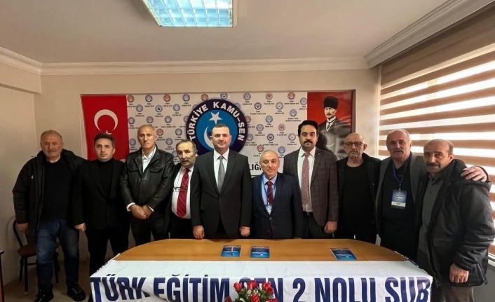 Türk eğitimsen 2 nolu Şube olağan Genel kurulu yapıldı.