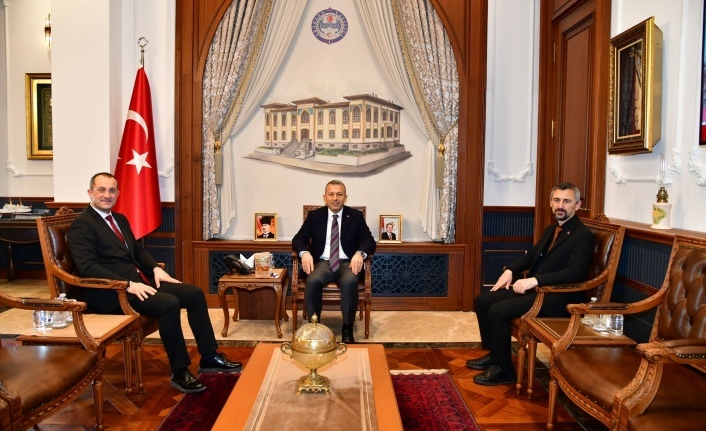 Başkan Ekim’den Vali Şahin’e Hayırlı Olsun Ziyareti