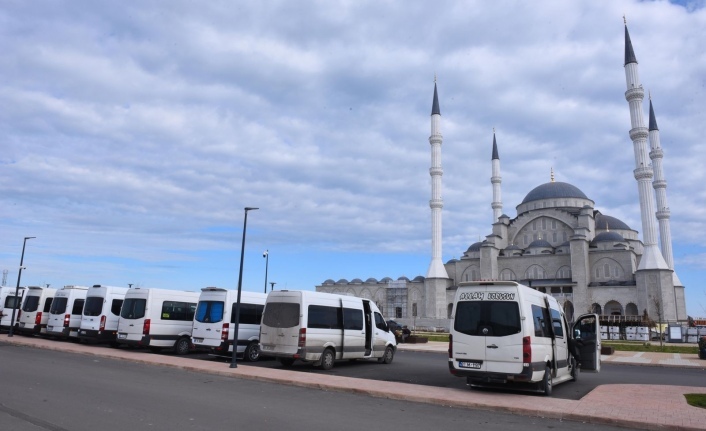 DOLMUŞLAR YENİ YERLERİNE TAŞINIYOR