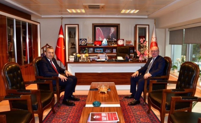 Vali Şahin Başkan küçük Osman’a iadeyi ziyarette bulundu.