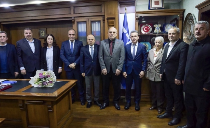 Vergi Dairesi heyetinden TESOB’a ziyaret