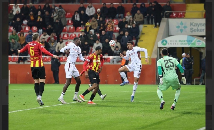 Kayserispor 1- Trabzonspor 3.
