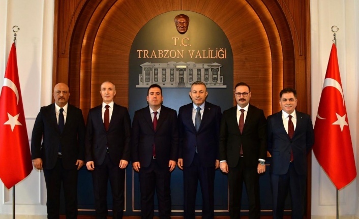 Bakan yardımcısı can vali Şahin’i ziyaret etti.