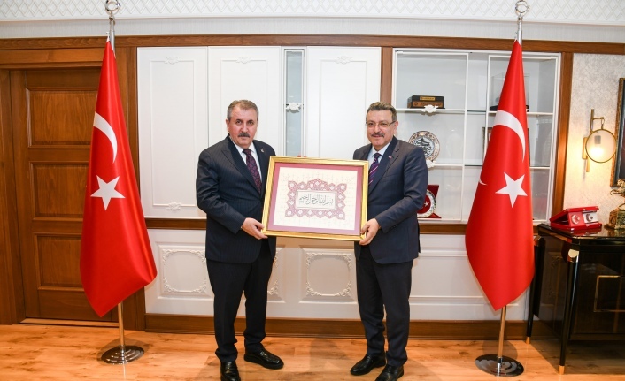 BBP GENEL BAŞKANI DESTİCİ’DEN BAŞKAN GENÇ’E ZİYARET