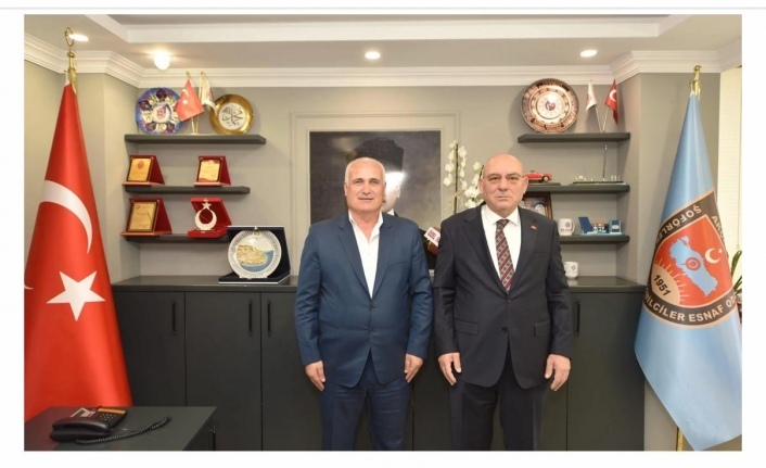 Başkan Kara Başkan Şentürk’ü ziyaret etti.