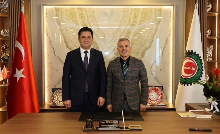 Başkan Dr Hisoğlu Başkan erbaşaran’ı ziyaret etti.