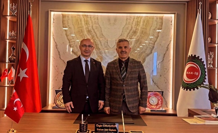 Dr.malkoç Başkan erbaşaran’ı ziyaret etti