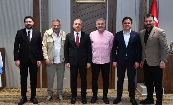 İl emniyet müdürü Loğoğlu’nu ziyaret.