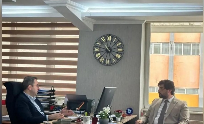 İlçe başkanı Av.Yetim geri gelmez’i ziyaret etti.