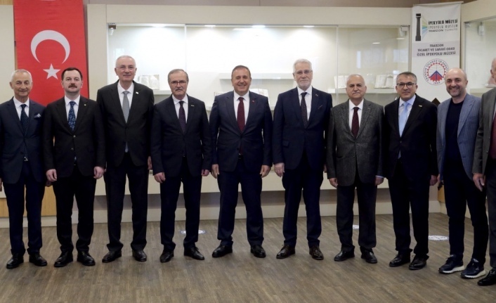 OSBÜK Heyeti Trabzon'da. Çelebi: Su Ürünleri İhtisas Organize Sanayi Bölgesi Trabzon'un ve bölgenin ihtiyacıdır