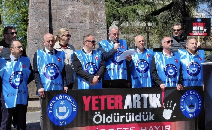 KAHRAMANMARAŞ’DA OKULA KARŞI YAPILAN SİLAHLI SALDIRI NEDENİYLE “ŞİDDETE SESSİZ KALMAYACAĞIZ” BASIN AÇIKLAMASI