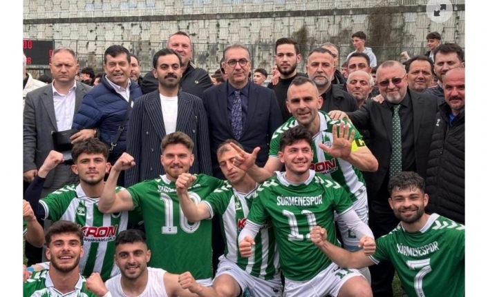 Sürmene'de spor başarısı ilçeyi birleştirdi