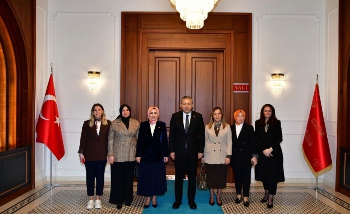 Başkan cihan vali Şahin’i ziyaret etti