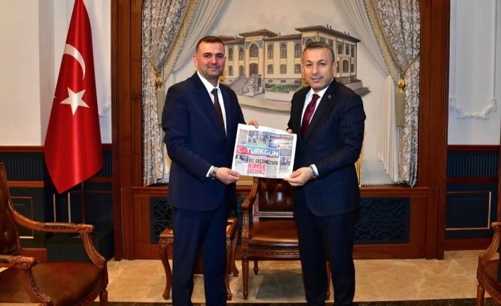 Başkan Sivrikaya vali Şahin’i ziyaret etti