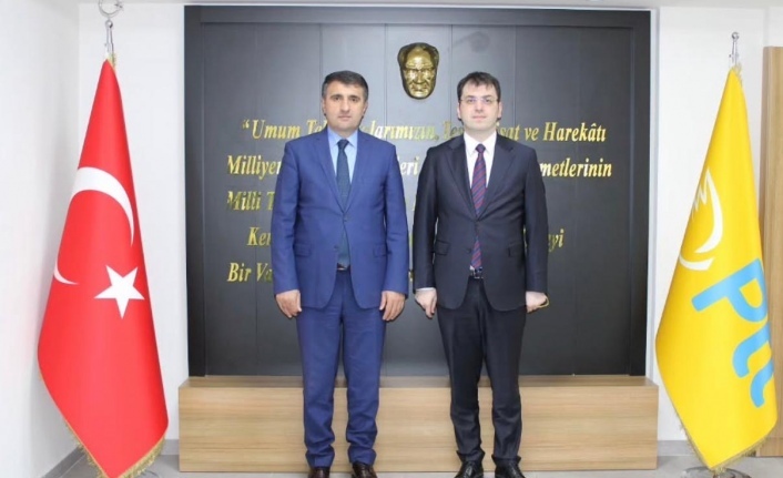 PTT bölge müdürü nazıroğlu‘nu Genel sekreter üçüncü ziyaret etti.