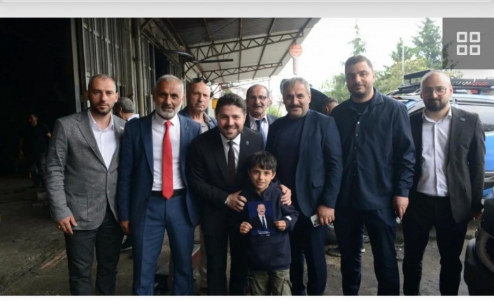 Başkan kalkışım Sürmene’de