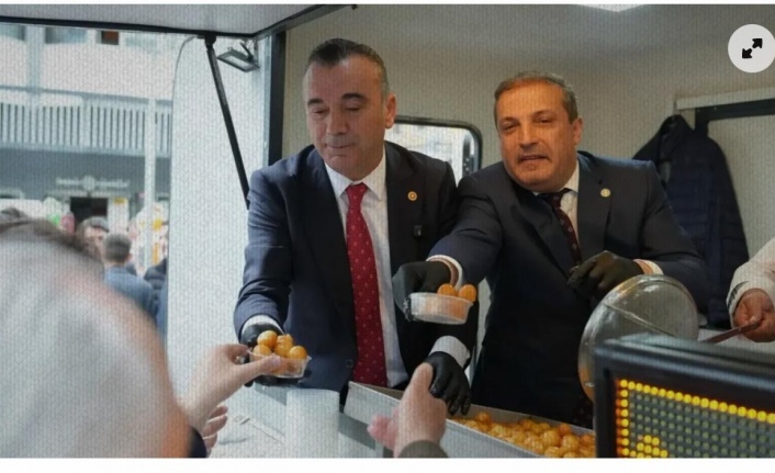 İYİ’ler yağmurun azizligine uğradılar.
