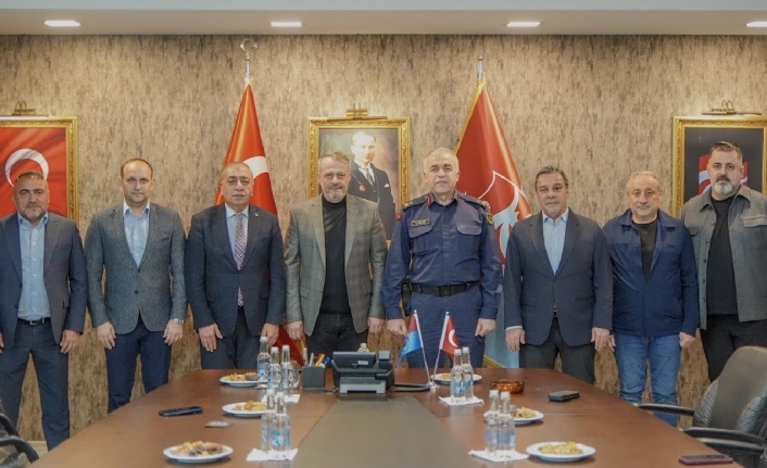 Trabzon İl Jandarma Komutanı Tuğgeneral Bahittin Murat Yakın’dan Kulübümüze Ziyaret