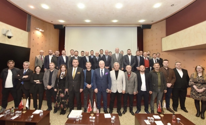 İş Bankası Yönetim Kurulu Başkanı Adnan Bali, TTSO'da iş dünyası ile bir araya geldi