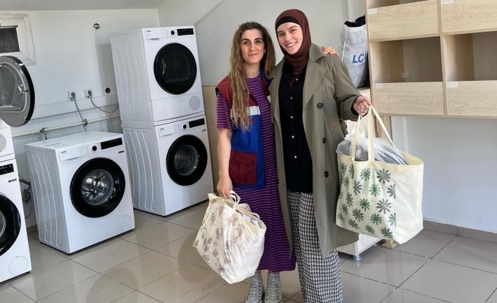 ÜCRETSİZ ÇAMAŞIRHANE HİZMETİNE YOĞUN İLGİ