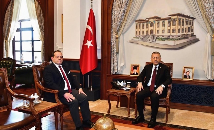 Başkan Tuna Vali Şahin’i ziyaret etti