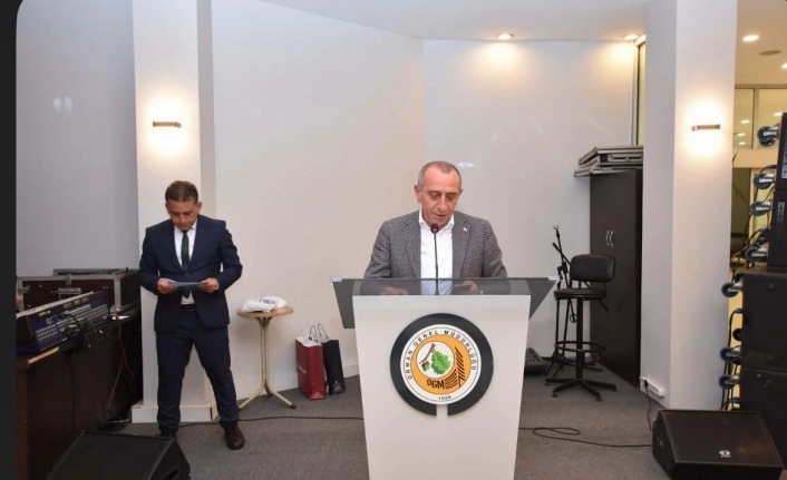 Orman Bölge Müdürü Emin Yılmaz’a veda yemeği.