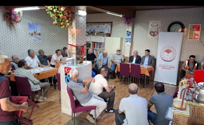 İlçe tarım müdürlüğü ekipleri gece gündüz çalışıyor.