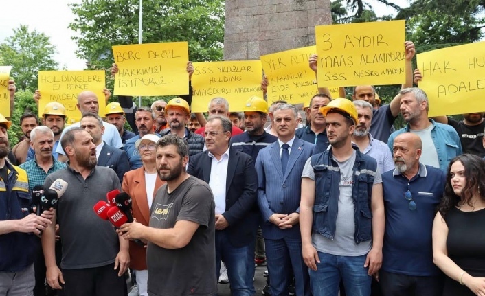 Başkanlar madenciliğine destek verdiler.