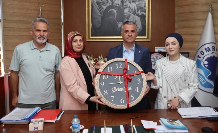 Halk Eğitim‘den Başkan bıyık’ı ziyaret