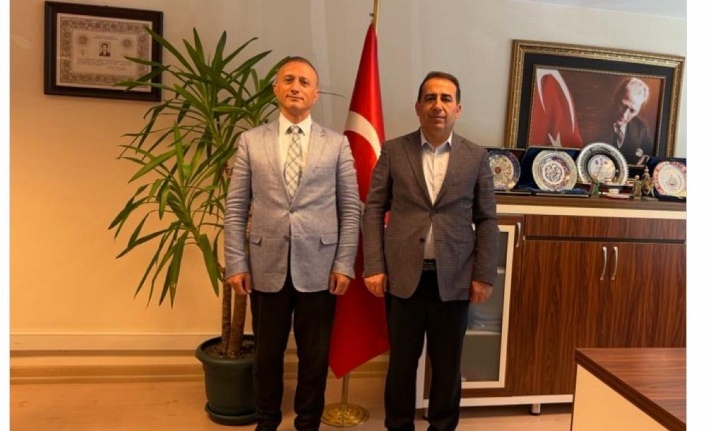 Vali yardımcısı Öter Başkan Aksoy’a veda etti