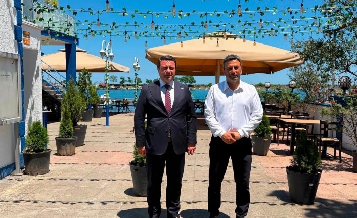 Kaymakam ocak başkan Yıldırım’ı ziyaret etti