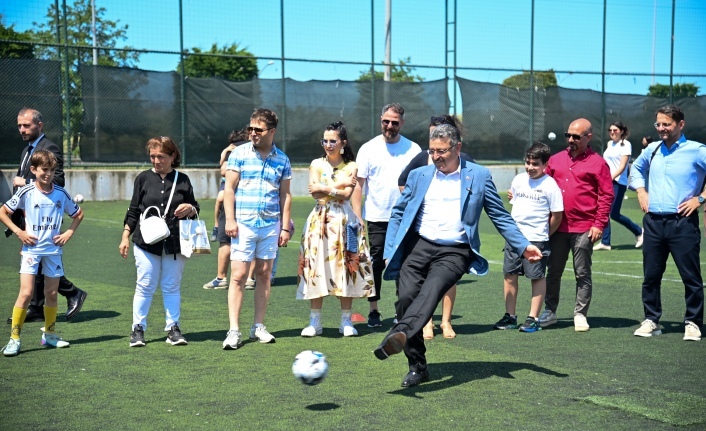 Barva Futbol Akademisi’nin açılış töreninde konuşan Başkan Genç: