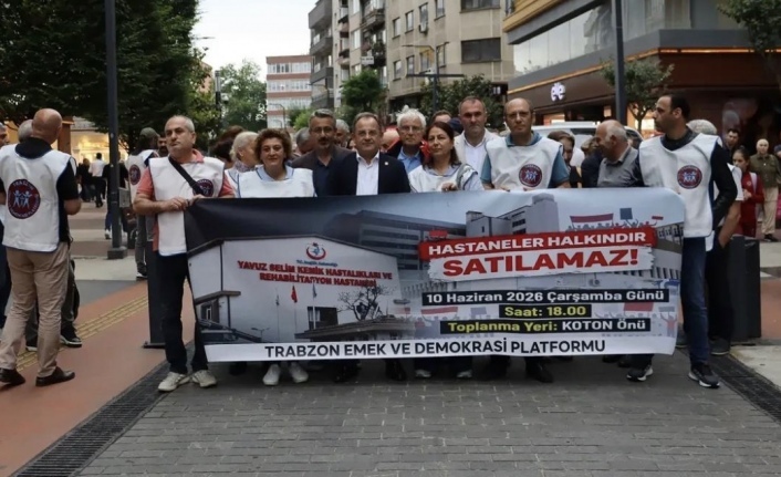 Hastaneler bizimdir satılamaz.