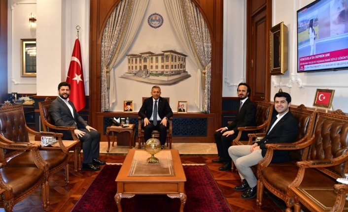 Başkan Yılmaz Vali Şahin’i ziyaret etti