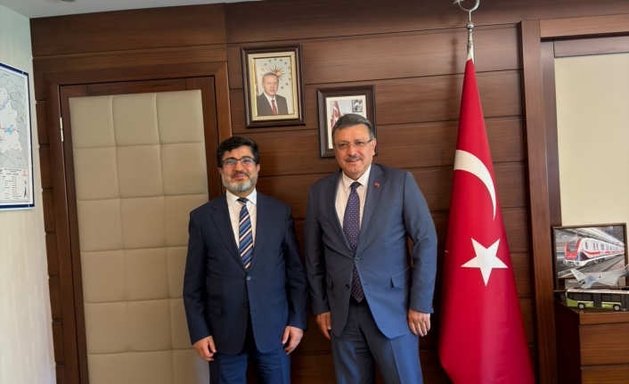 BAŞKAN GENÇ’TEN GENEL MÜDÜR EYİGÜN’E ZİYARET