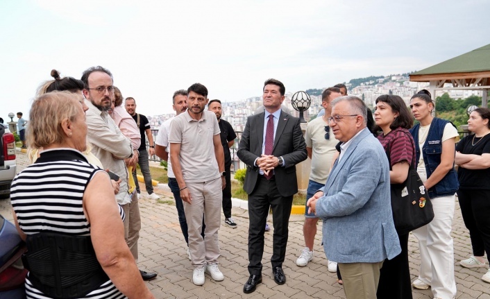 BAŞKAN KAYA’DAN 'GEÇMİŞ OLSUN' ZİYARETİ