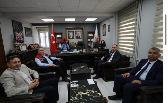 İl müdürü kaplan ve koordinatör aydoğdu ortak projeler üreteceğiz.