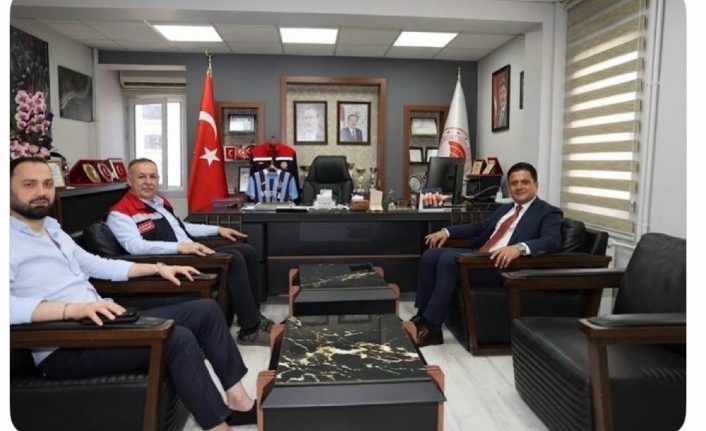 Dr.Hisoğlu il müdürü kaplan’ı ziyaret etti