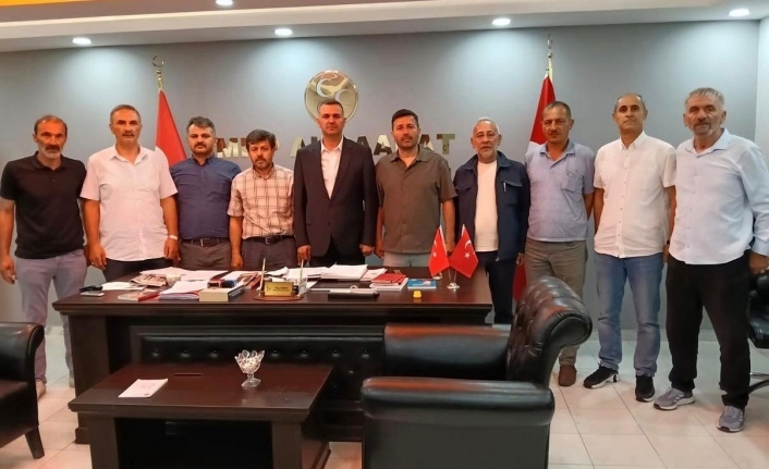 Başkan Sivrikaya Başkan Ergün’ü ziyaret etti