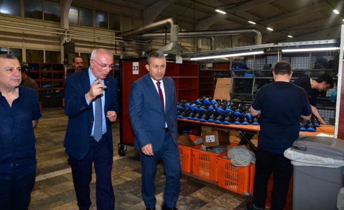 Vali Şahin başkan İskender’i ziyaret etti
