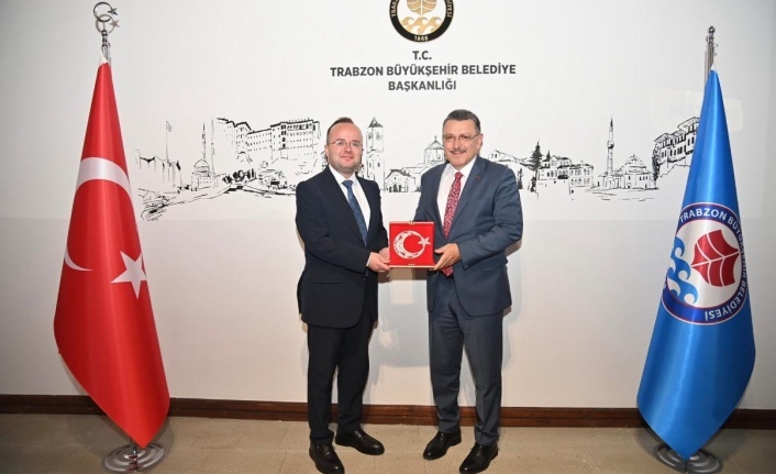 Kaymakam aslantürk Başkan Genç’i ziyaret etti